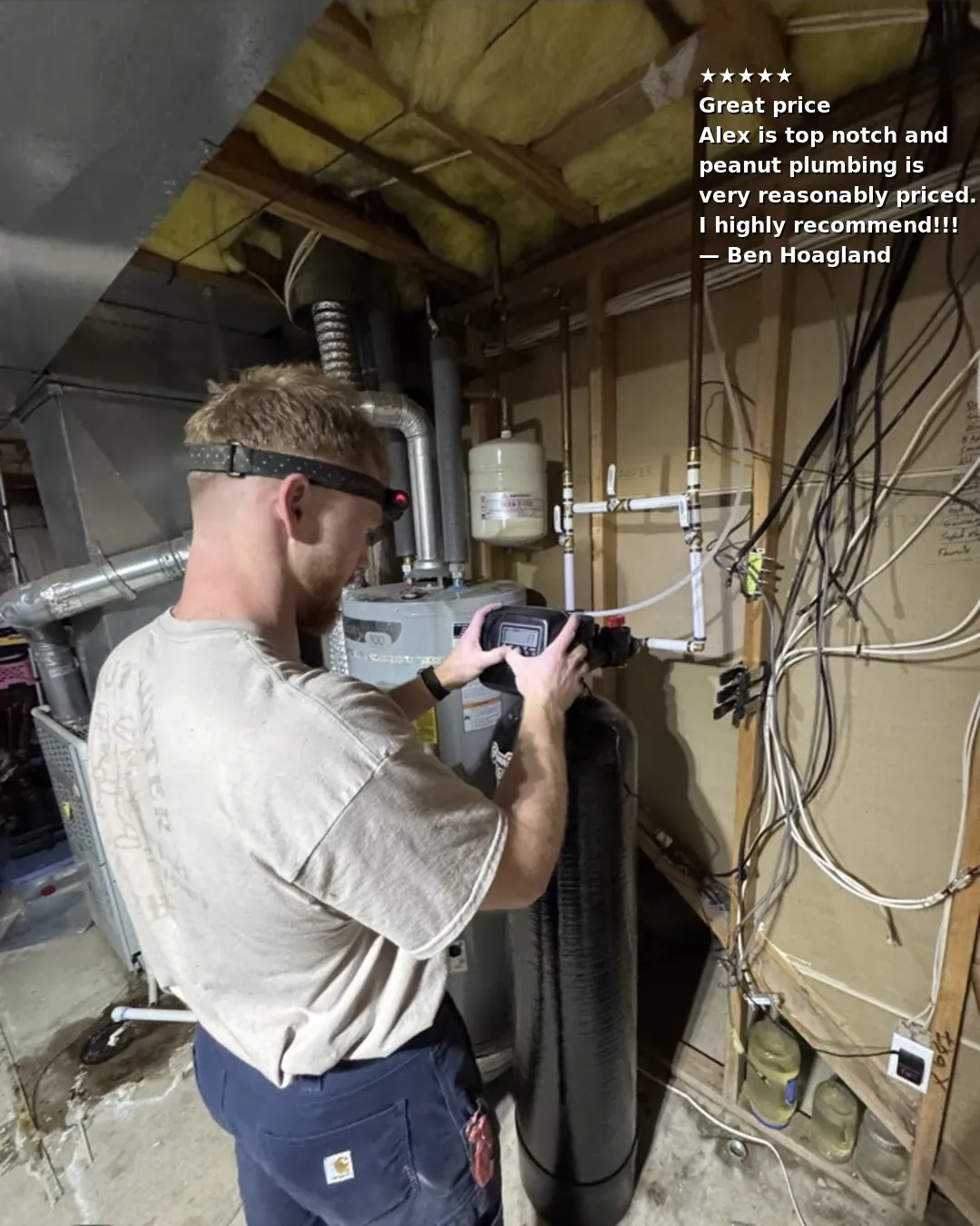 Gallery photos for Old Water Softener Replaced With a New 70k Grain Pacific System in Syracuse: Image #1